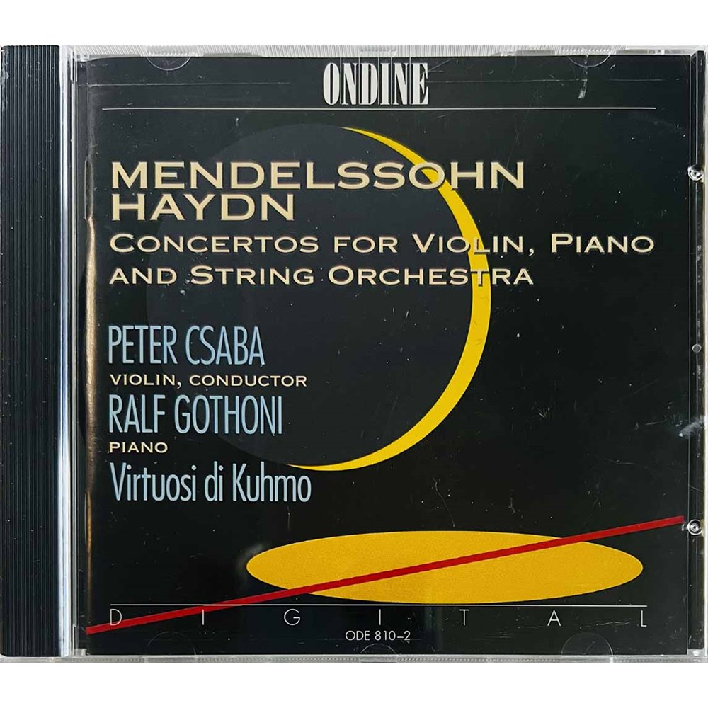 Felix Mendelssohn-Bartholdy, Joseph Haydn CD Double Concertos  kansi EX levy EX Käytetty CD