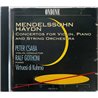 Felix Mendelssohn-Bartholdy, Joseph Haydn CD Double Concertos  kansi EX levy EX Käytetty CD