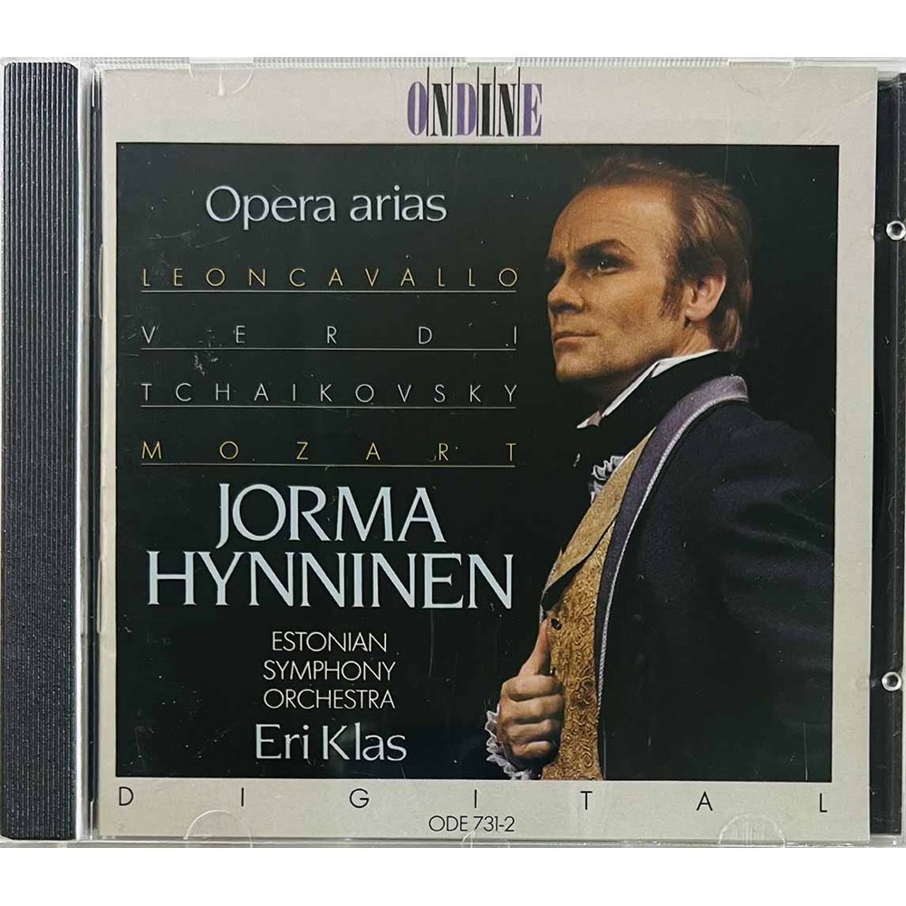 Jorma Hynninen CD Opera Arias   kansi EX levy EX Käytetty CD