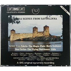 Savonlinnan Oopperajuhlaorkesteri CD Opera Scenes From Savonlinna 2CD  kansi EX levy VG+ Käytetty CD