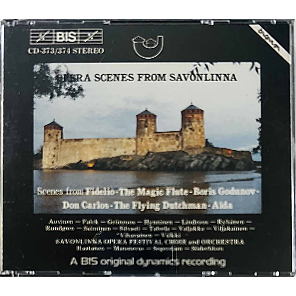 Savonlinnan Oopperajuhlaorkesteri CD Opera Scenes From Savonlinna 2CD  kansi EX levy VG+ Käytetty CD