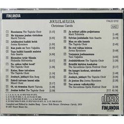 Martti Talvela, Jorma Hynninen, Taru Valjakka CD Joululauluja (Christmas Carols)  kansi EX levy VG+ Käytetty CD