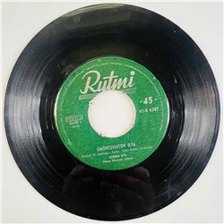 Ots Georg Käytetty 7” ei kuvakantta Unohtumaton ilta / Kuolleet lehdet  kansi Ei kuvakantta levy VG vinyylisingle