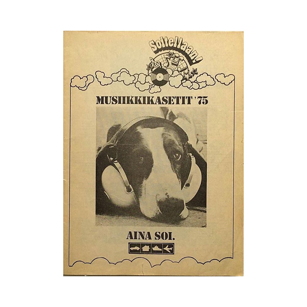 Musiikkikasetit ‘75 luettelo : Soitellaan! Aina Soi. - Used book
