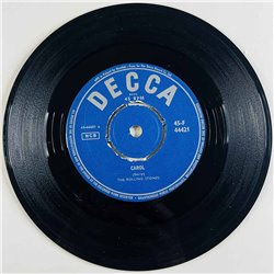 Rolling Stones Käytetty 7” ei kuvakantta Carol / I just want to make love to you  kansi Ei kuvakantta levy VG vinyylisingle