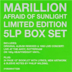 Marillion 1995 0190295477226 Afraid Of Sunlight 5LP LP