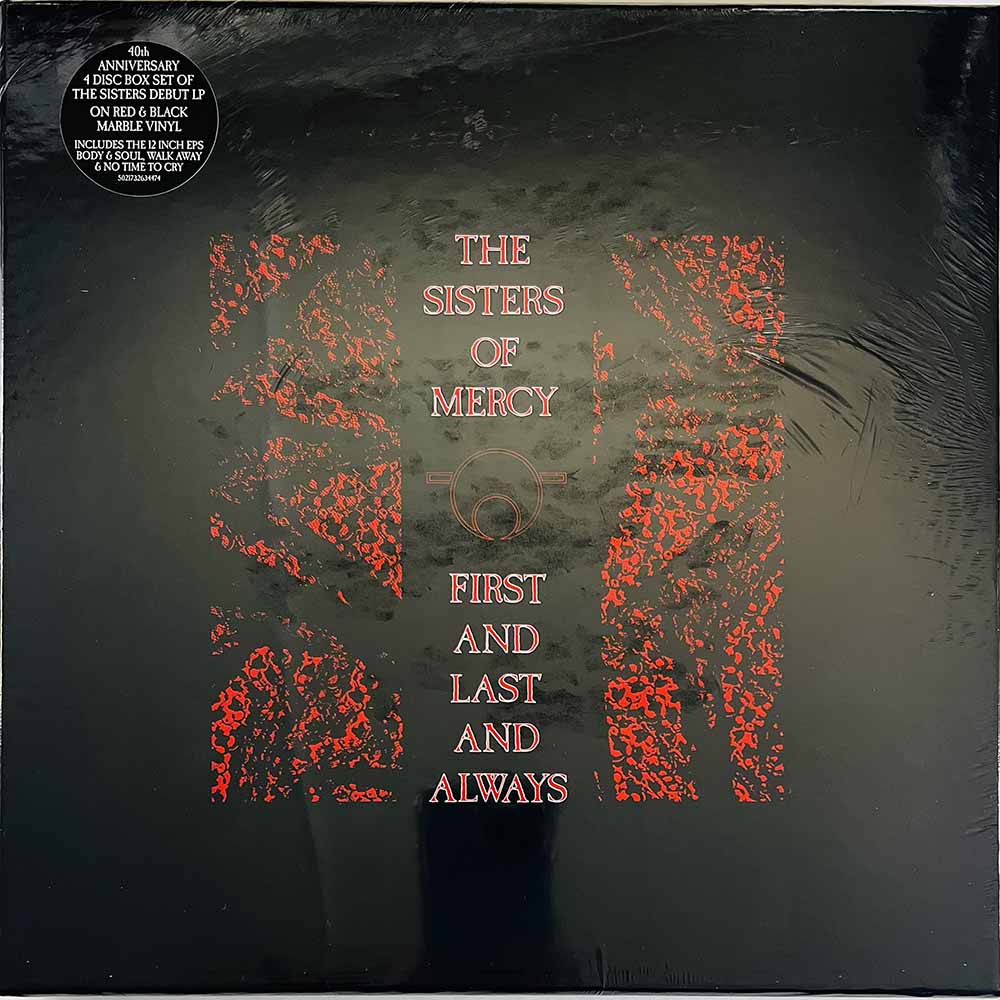 Sisters Of Mercy LP First And Last And Always 4LP vinyl LP