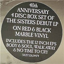 Sisters Of Mercy LP First And Last And Always 4LP vinyl LP