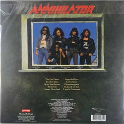 Annihilator LP Never, Neverland vinyl LP