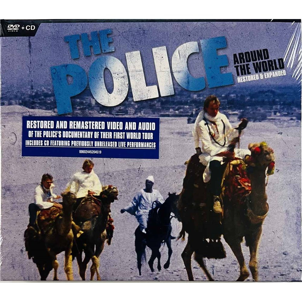 Police 1982 006024452004519 Around the world (restored & expanded) DVD + CD CD