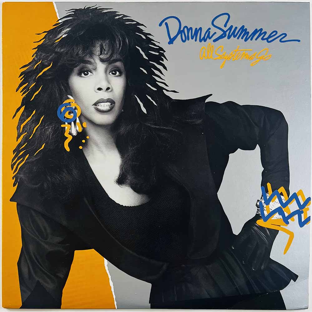 Summer Donna 1987 XGHS 24102 All Systems Go Begagnat LP
