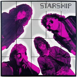 Starship LP No Protection  kansi EX levy EX Käytetty LP