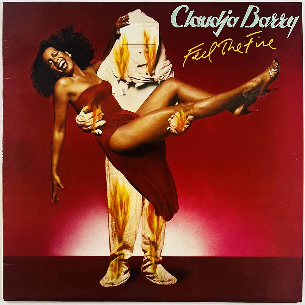 Barry Claudja 1979 6.24 155 Feel The Fire Begagnat LP