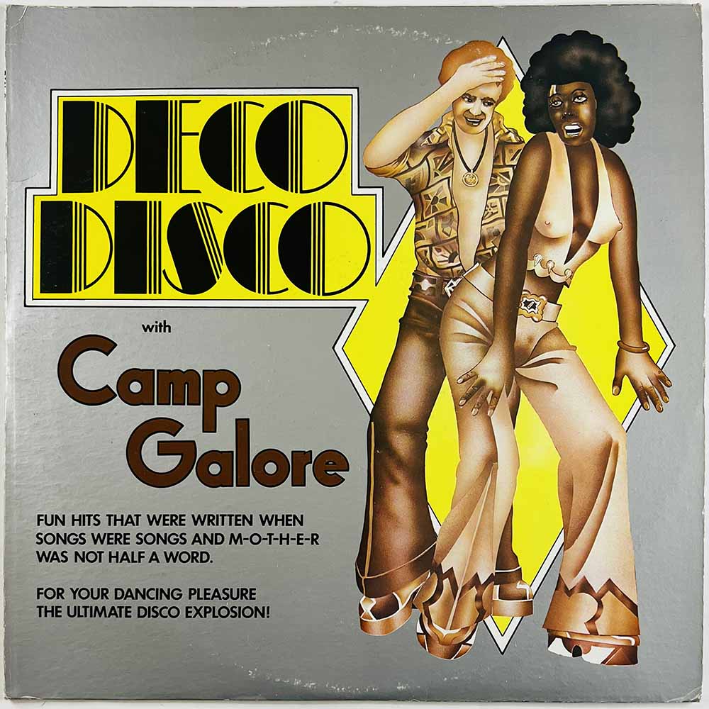 Camp Galore LP Deco Disco  kansi VG+ levy EX Käytetty LP