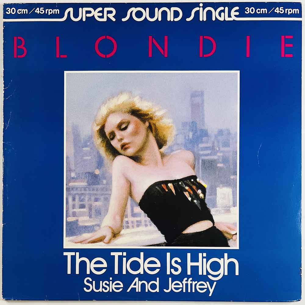 Blondie LP The tide is high 12-inch maxi  kansi VG+ levy EX Käytetty LP