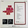 Anka Paul LP Paul Anka's Greatest Hits  kansi EX- levy VG+ Käytetty LP