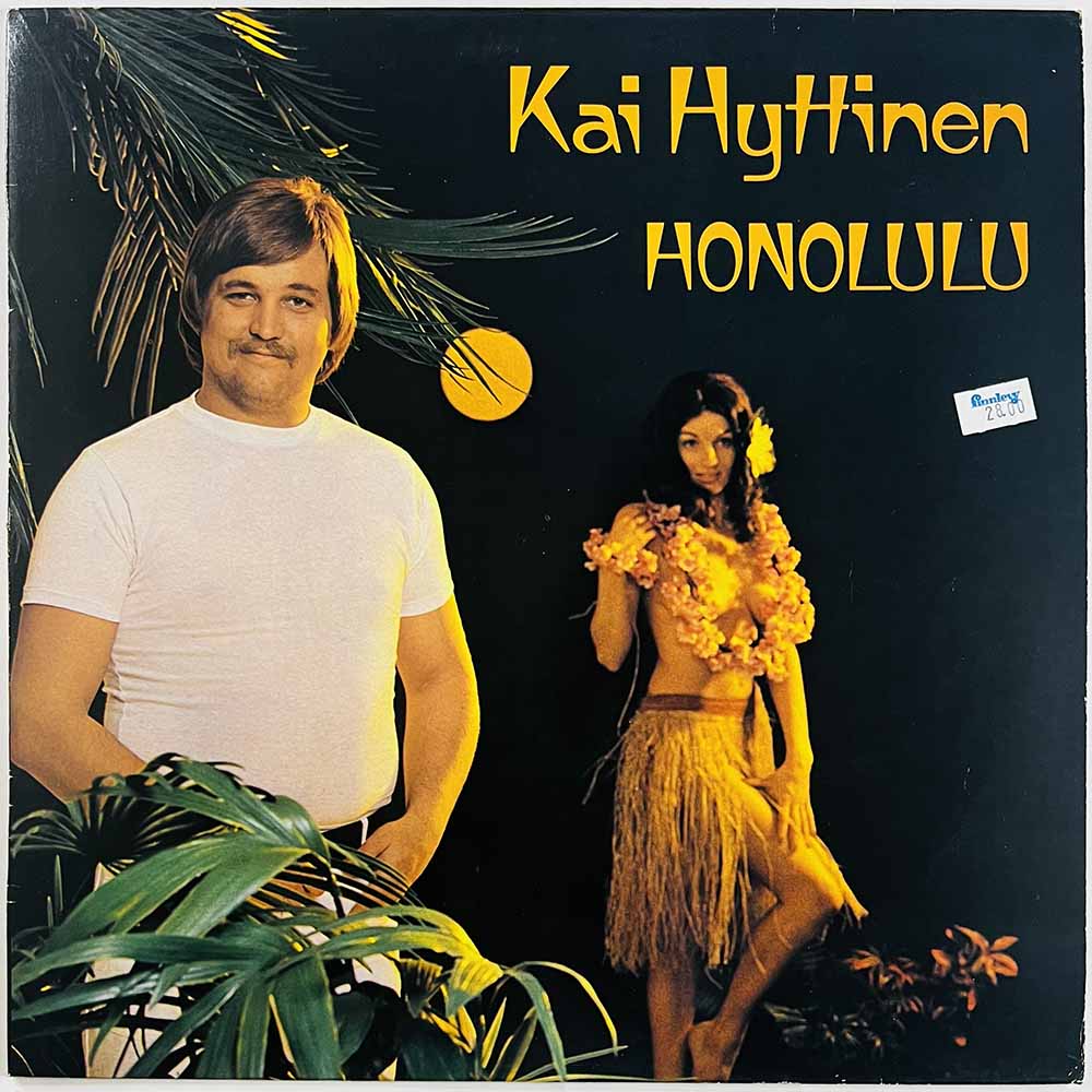 Hyttinen Kai LP Honolulu  kansi EX levy VG+ Käytetty LP
