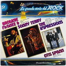 Brownie McGhee, Otis Spann, Impressions LP La Grande Storia Del Rock  kansi VG levy EX Käytetty LP