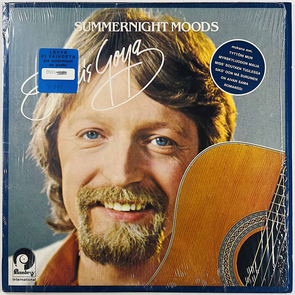Goya Francis LP Summernight Moods  kansi EX levy EX Käytetty LP