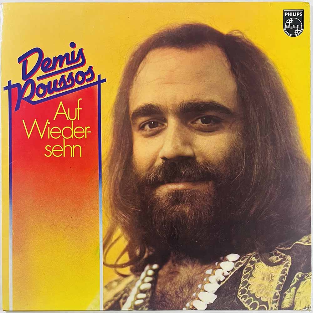 Roussos Demis LP Auf Wiedersehn  kansi VG levy EX Käytetty LP