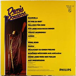 Roussos Demis LP Auf Wiedersehn  kansi VG levy EX Käytetty LP