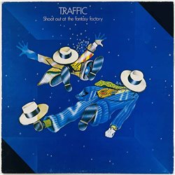 Traffic LP Shoot out at the fantasy factory  kansi VG levy EX Käytetty LP