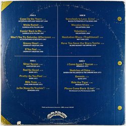 Jefferson Airplane LP Flight log 1966-1976 2LP  kansi G+ levy EX- Käytetty LP