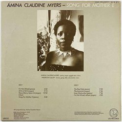 Amina Claudine Myers 1980 LR100 Song For Mother E Begagnat LP