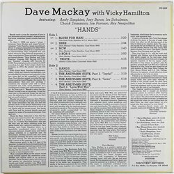 Dave Mackay with Vicky Hamilton 1983 DS-868 "Hands" Begagnat LP