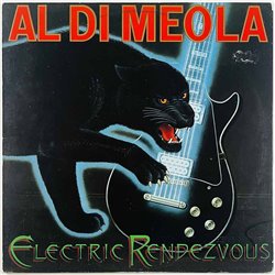 Dimeola Al LP Electric Rendezvous  kansi VG+ levy EX- Käytetty LP