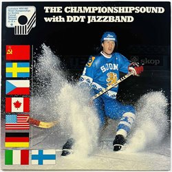DDT Jazzband LP The Championshipsound With DDT Jazzband  kansi VG levy G- Käytetty LP