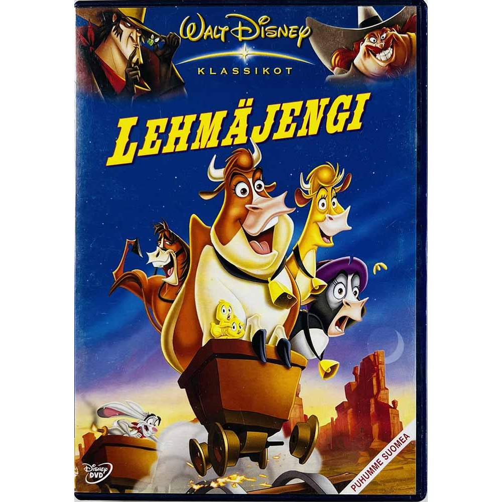 DVD - Elokuva DVD Lehmäjengi  kansi EX levy EX Käytetty DVD