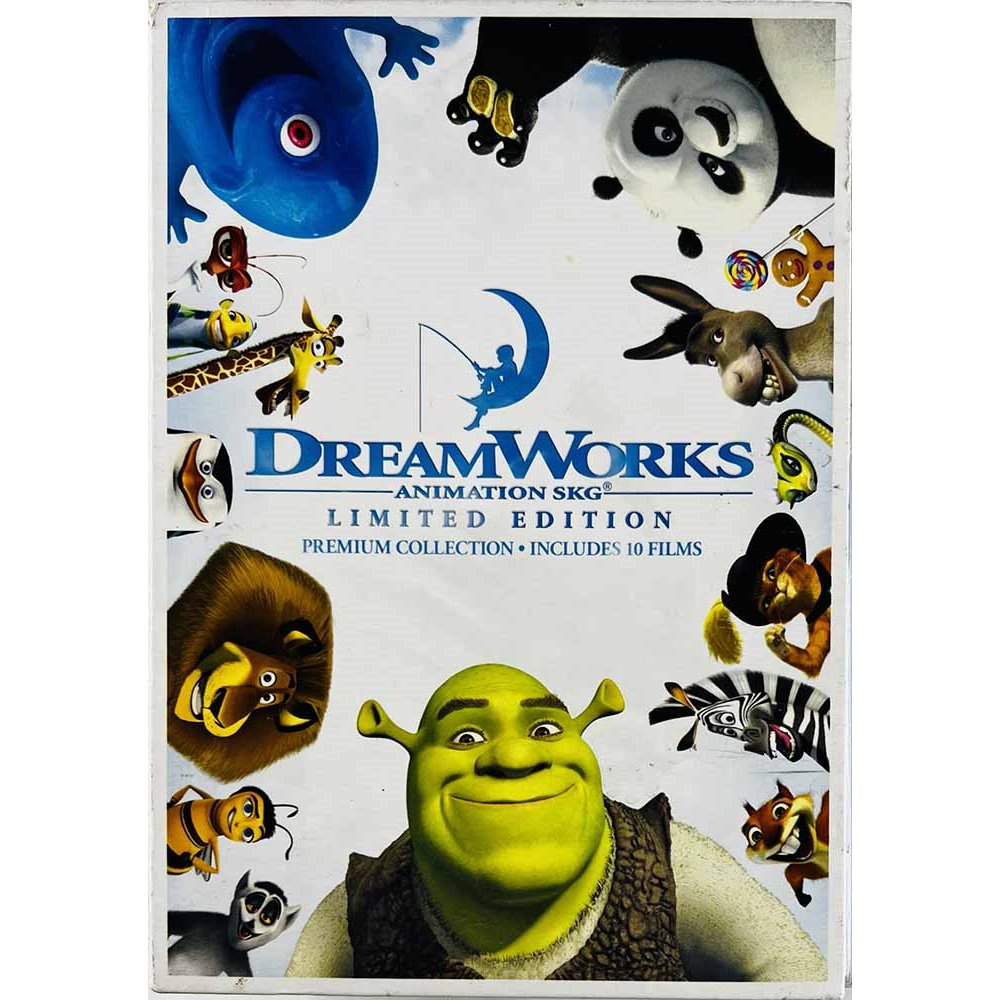 DVD - Elokuva boxi 2010  Dreamworks limited edition 10 DVD DVD Begagnat