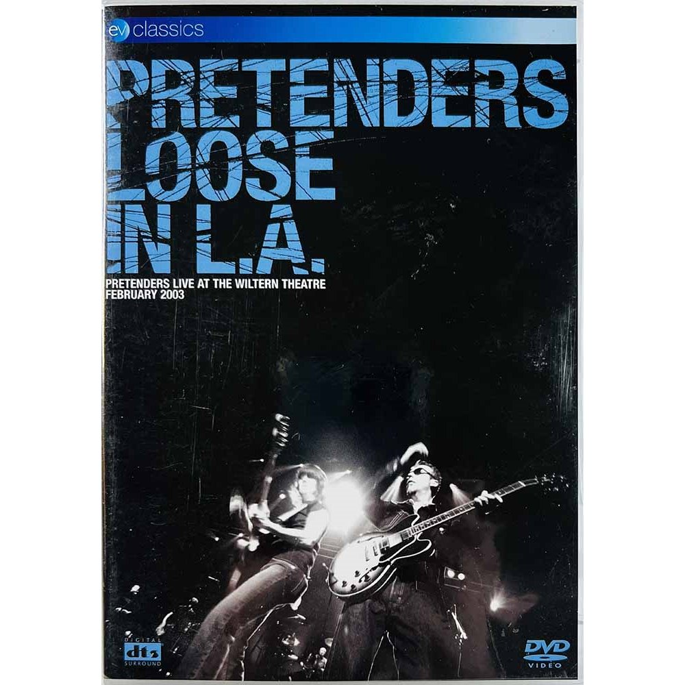 DVD - Pretenders DVD Loose in L.A.  kansi EX levy EX Käytetty DVD