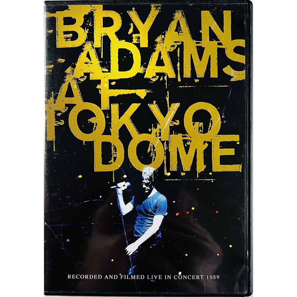 DVD - Adams Bryan 2007 MC 6312 At Tokyo Dome 1989 DVD Begagnat