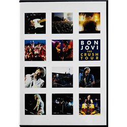 DVD - Bon Jovi DVD The Crush Tour  kansi EX levy EX Käytetty DVD