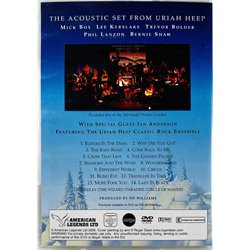 DVD - Uriah Heep DVD Acoustically Driven  kansi EX levy EX Käytetty DVD