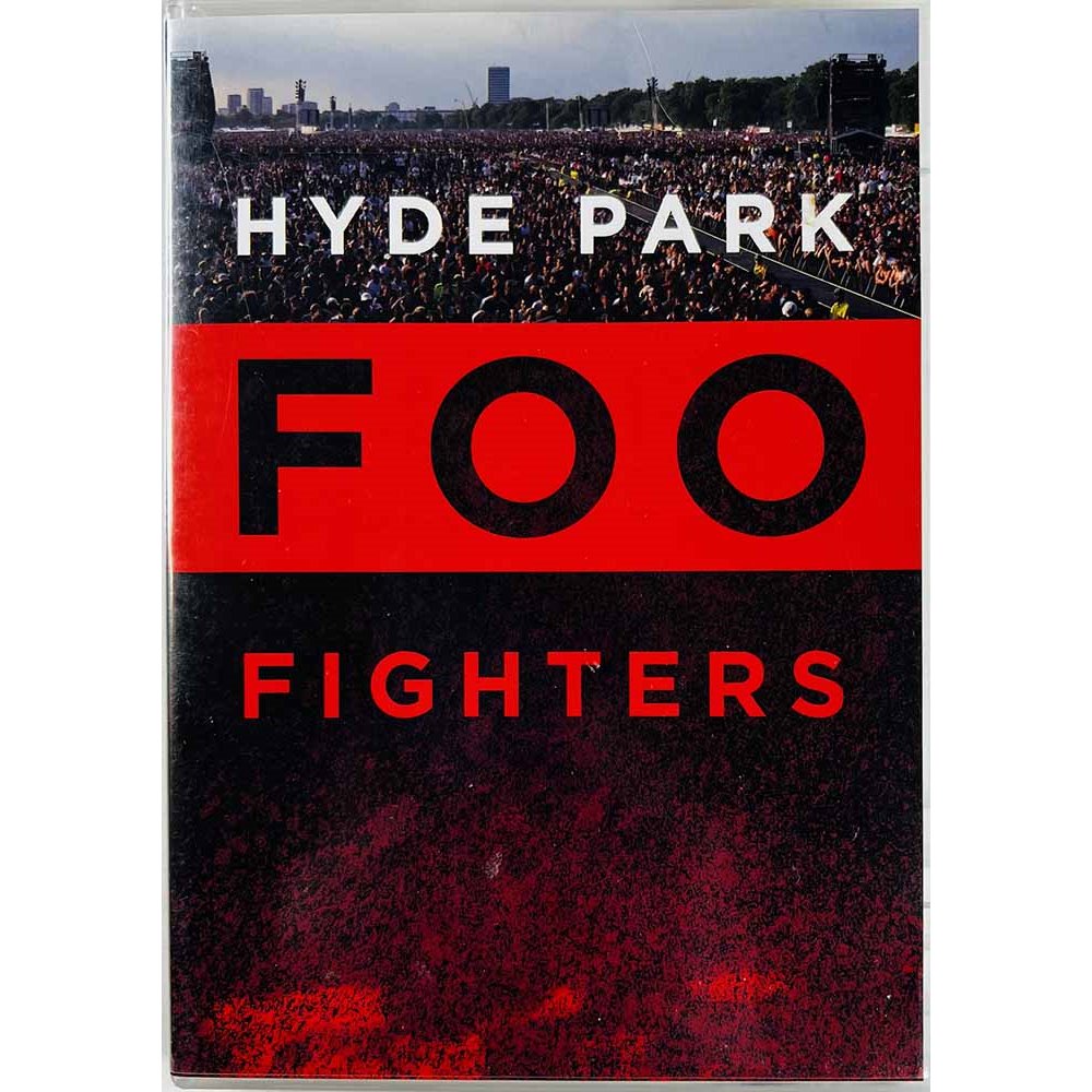 DVD - Foo Fighters DVD Hyde Park  kansi EX levy EX Käytetty DVD