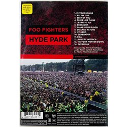 DVD - Foo Fighters DVD Hyde Park  kansi EX levy EX Käytetty DVD
