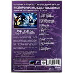 DVD - Deep Purple DVD Live At Montreux 2006  kansi EX levy EX Käytetty DVD