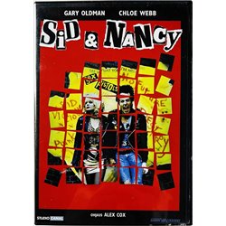 DVD - Elokuva DVD Sid & Nancy  kansi EX levy EX Käytetty DVD