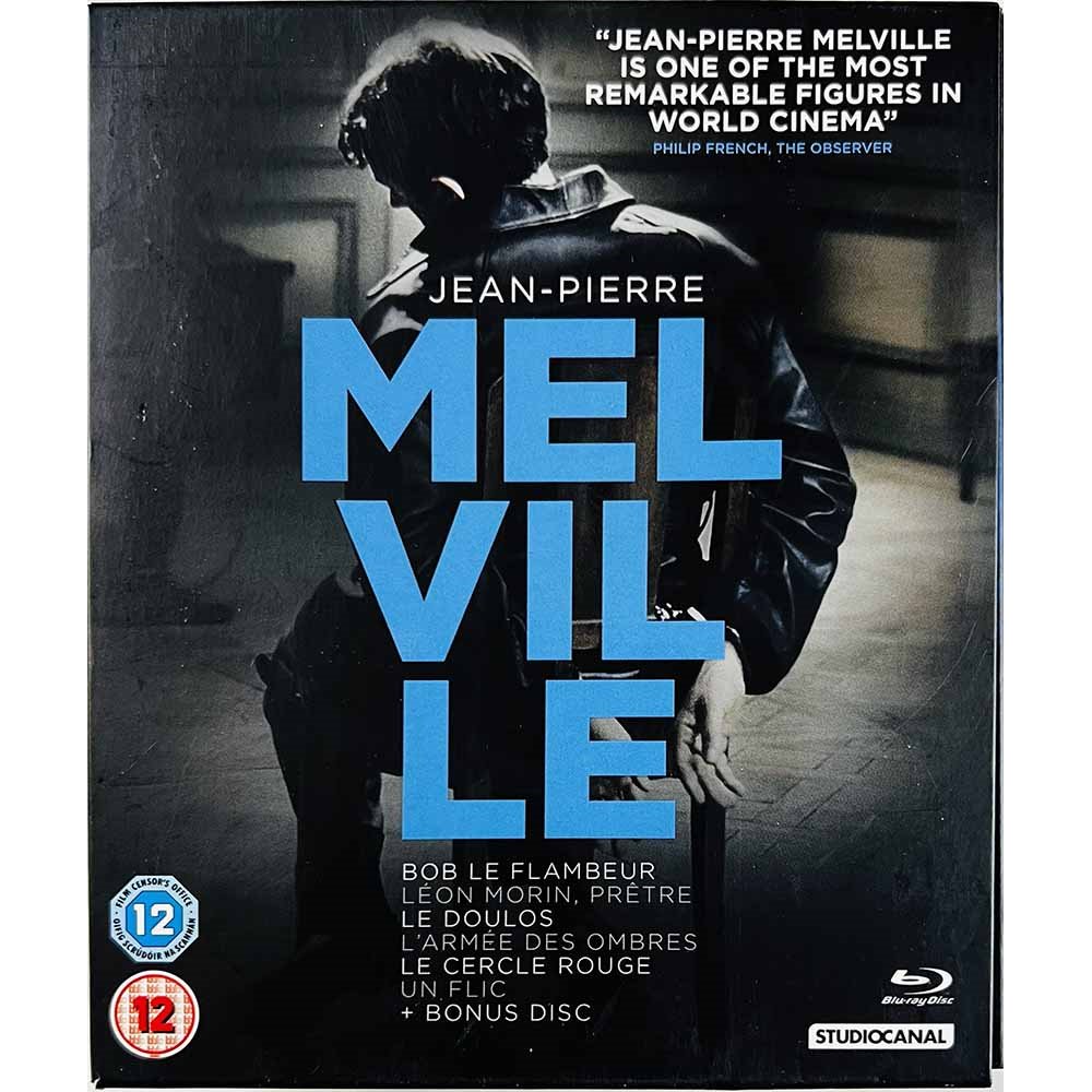 DVD - Elokuva Jean-Pierre Melville DVD The Essential Collection 7 Blu-Ray  kansi EX levy EX Käytetty DVD