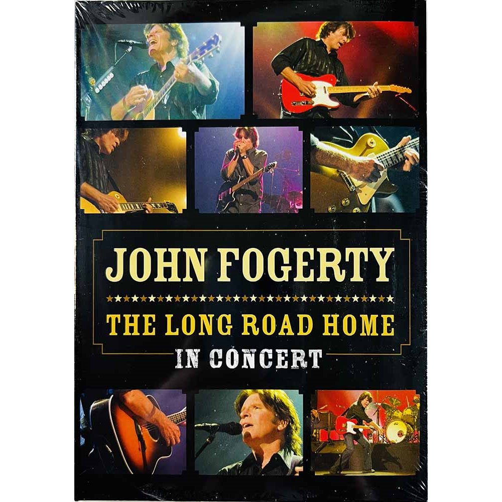 DVD - Fogerty John DVD The Long Road Home - In Concert  kansi EX levy EX Käytetty DVD