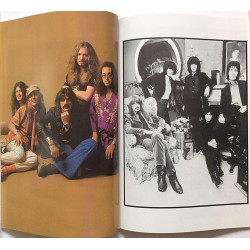 Deep Purple HM Photo Book: Burn With Deep Purple  kansi VG+ sisäsivut EX Käytetty kirja