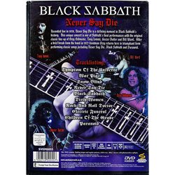 DVD - Black Sabbath DVD Never say die live 1978  kansi EX levy EX Käytetty DVD