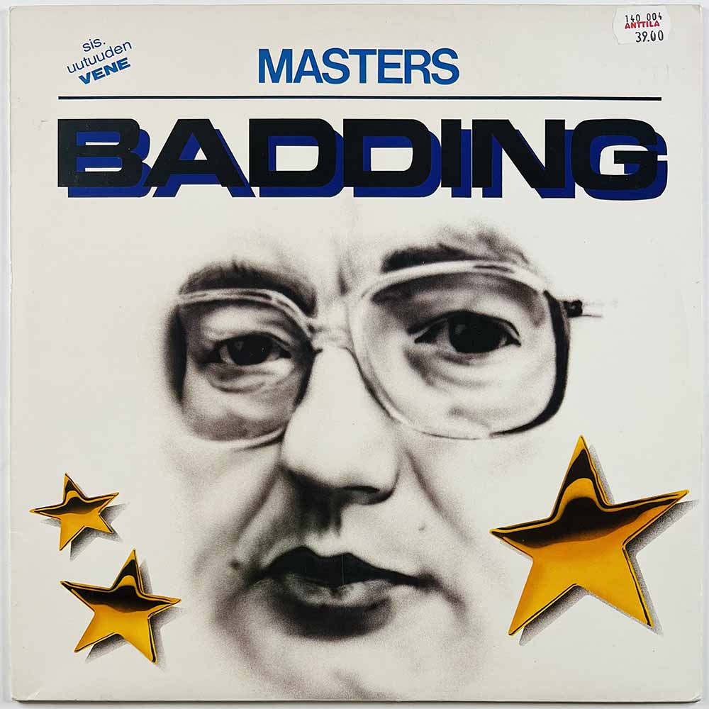 Somerjoki Rauli Badding LP Masters  kansi EX- levy EX Käytetty LP