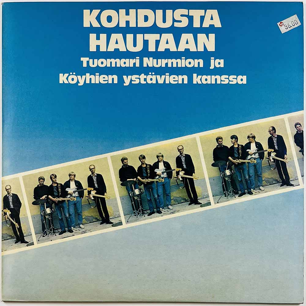 Tuomari Nurmio ja Köyhien ystävät LP Kohdusta hautaan, ei laminoitu kansi  kansi EX levy EX Käytetty LP