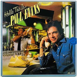 Evans Paul LP Hello this is...  kansi EX- levy VG Käytetty LP