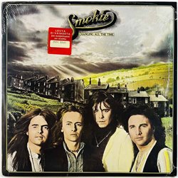 Smokie LP Changing allthe time  kansi VG+ levy EX Käytetty LP