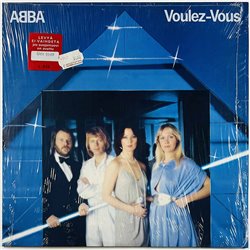 Abba LP Voulez-Vous  kansi EX levy EX Käytetty LP